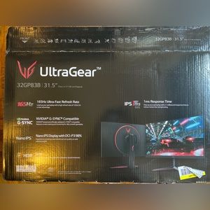 LG - 32” UltraGear QHD Nano IPS 1ms 165Hz HDR Monitor withG-SYNC Compatibility